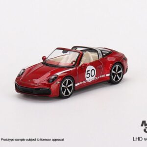 Mini GT MGT00461 Porsche 911 Targe 4S Heritage Design Edition Cherry Red