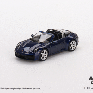 MINI GT MGT00412 Porsche 911 Targa 4S Gentian Blue Metallic