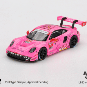Mini GT MGT01052 Porsche 911 GT3 R #77 AO Racing 2024 IMSA Road America