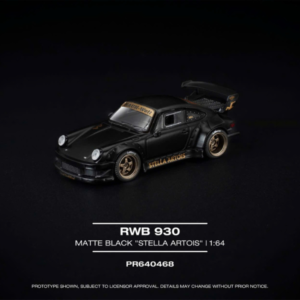 (PRE-ORDER - Q3/2026) POP RACE PR640468 RWB 930 - MATTE BLACK "STELLA ARTOIS" (PRE-ORDER)