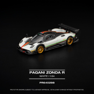 (PRE-ORDER - Q3/2026) POP RACE PR640298 PAGANI ZONDA R WHITE