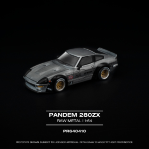 POP RACE PR640410 PANDEM 280ZX RAW METAL
