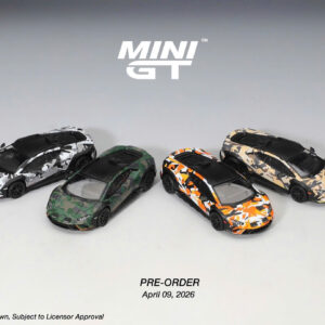(Pre-Order Quý 4/2026) Mini GT MGTS0026 Lamborghini Huracán Sterrato All Terrarin "Set 4 Cars"